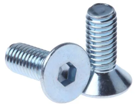 Vite a brugola con testa svasata esagonale RS PRO, M16, L. 40mm, in Acciaio