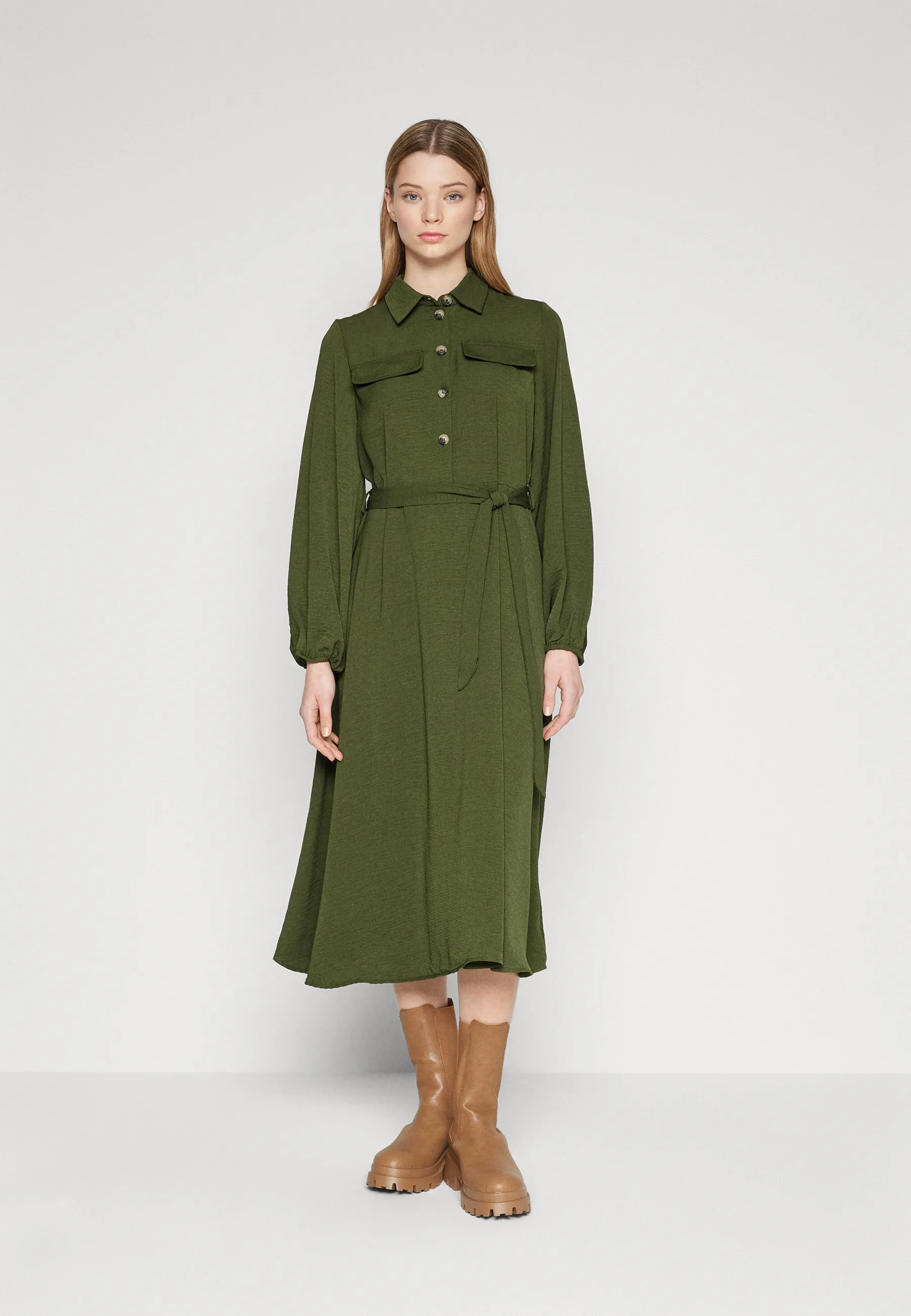 VITIFF MIDI DRESS - Abito a camicia