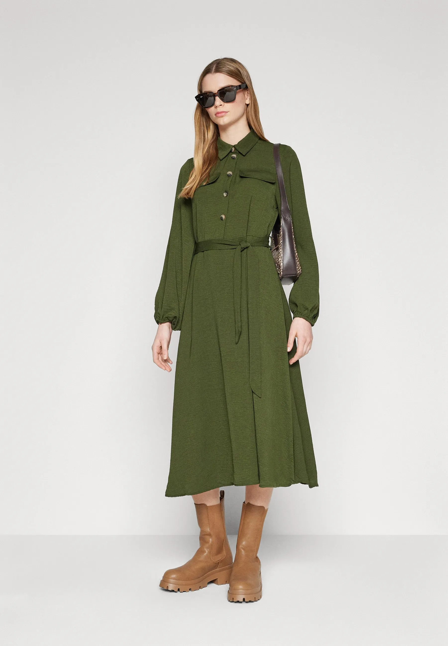 VITIFF MIDI DRESS - Abito a camicia