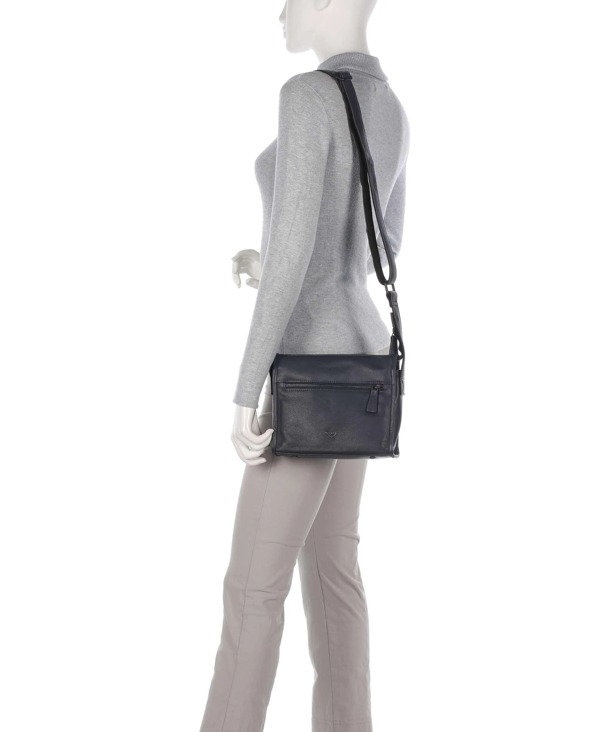  Voi 4Seasons Mattea Borsa a tracolla pelle a grana fine navy  
