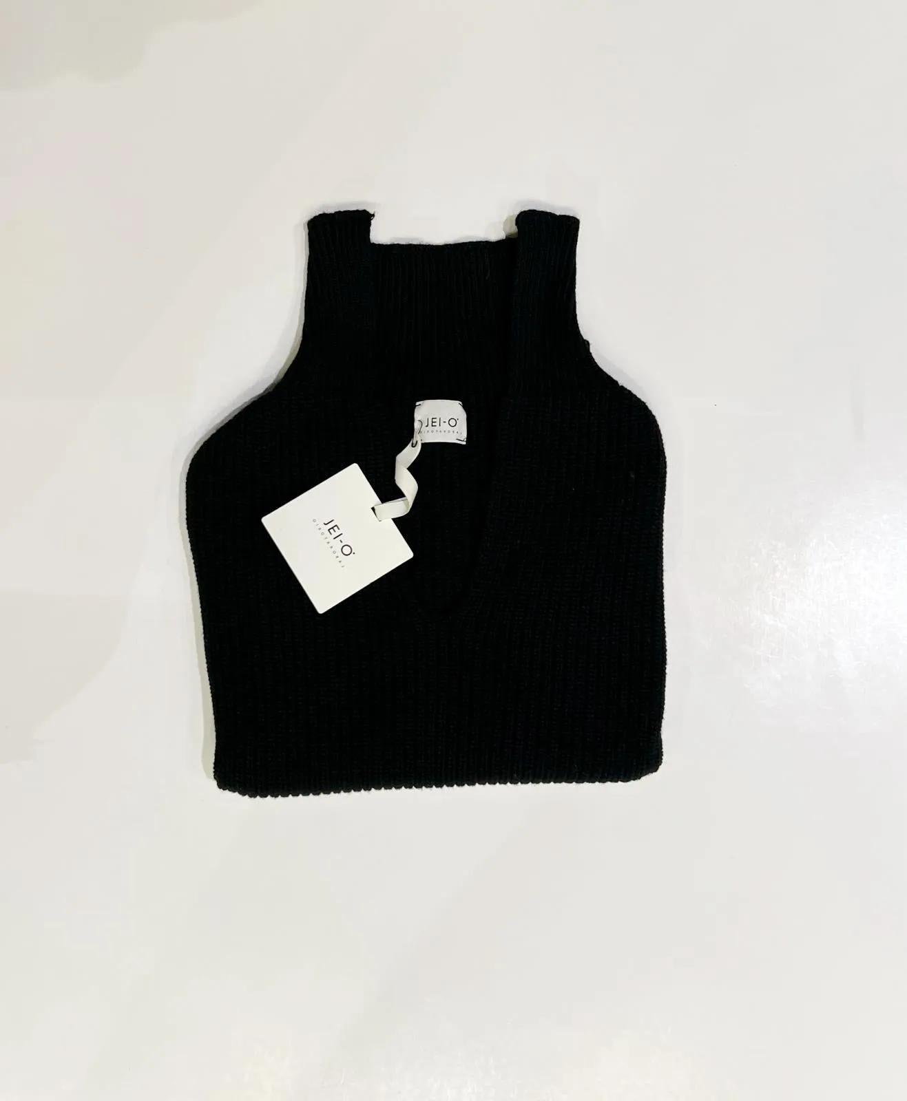 W2-3906 Gilet Polo Nero  