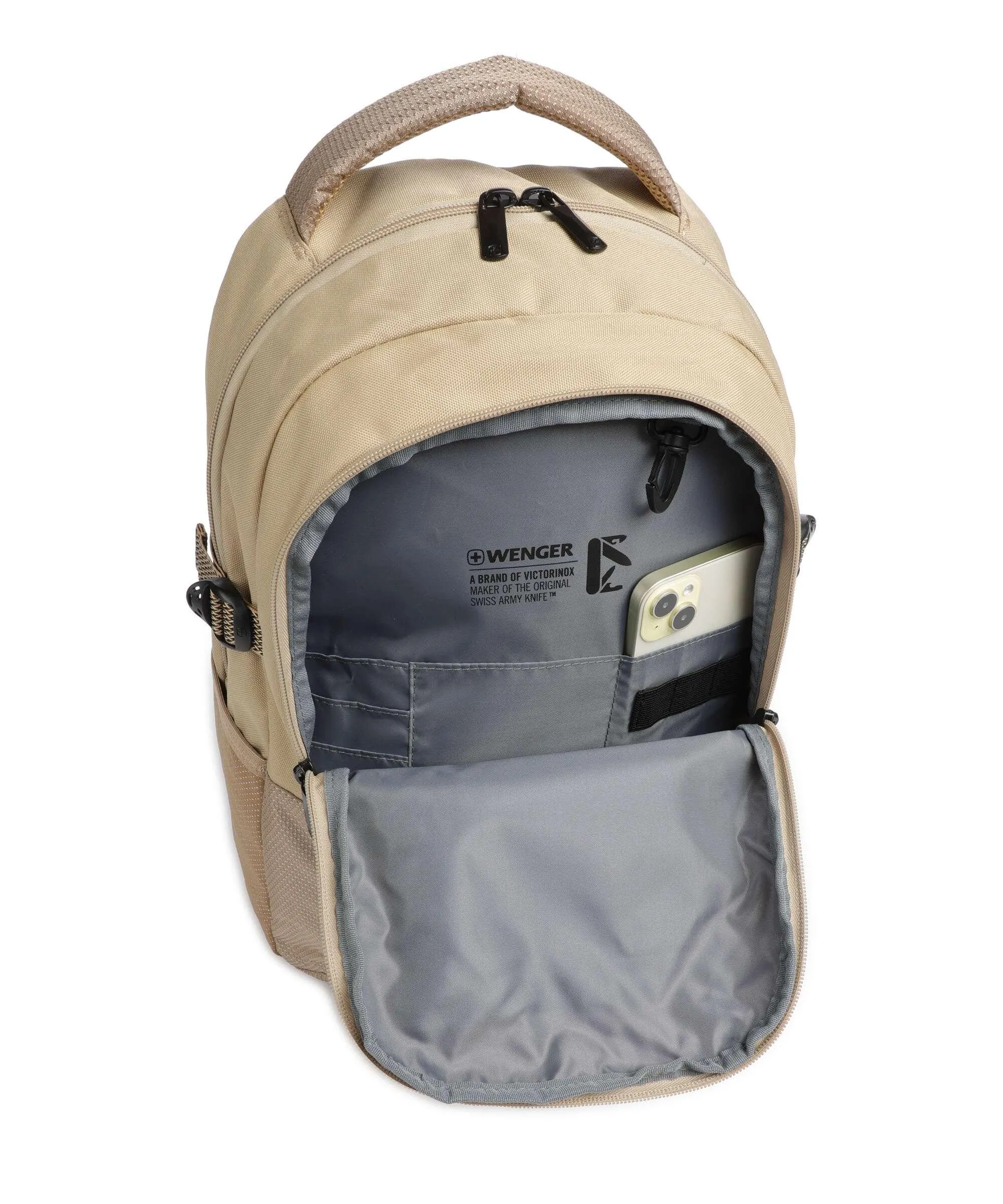 Wenger Next Ryde Zaino 16″ poliestere riciclato beige  