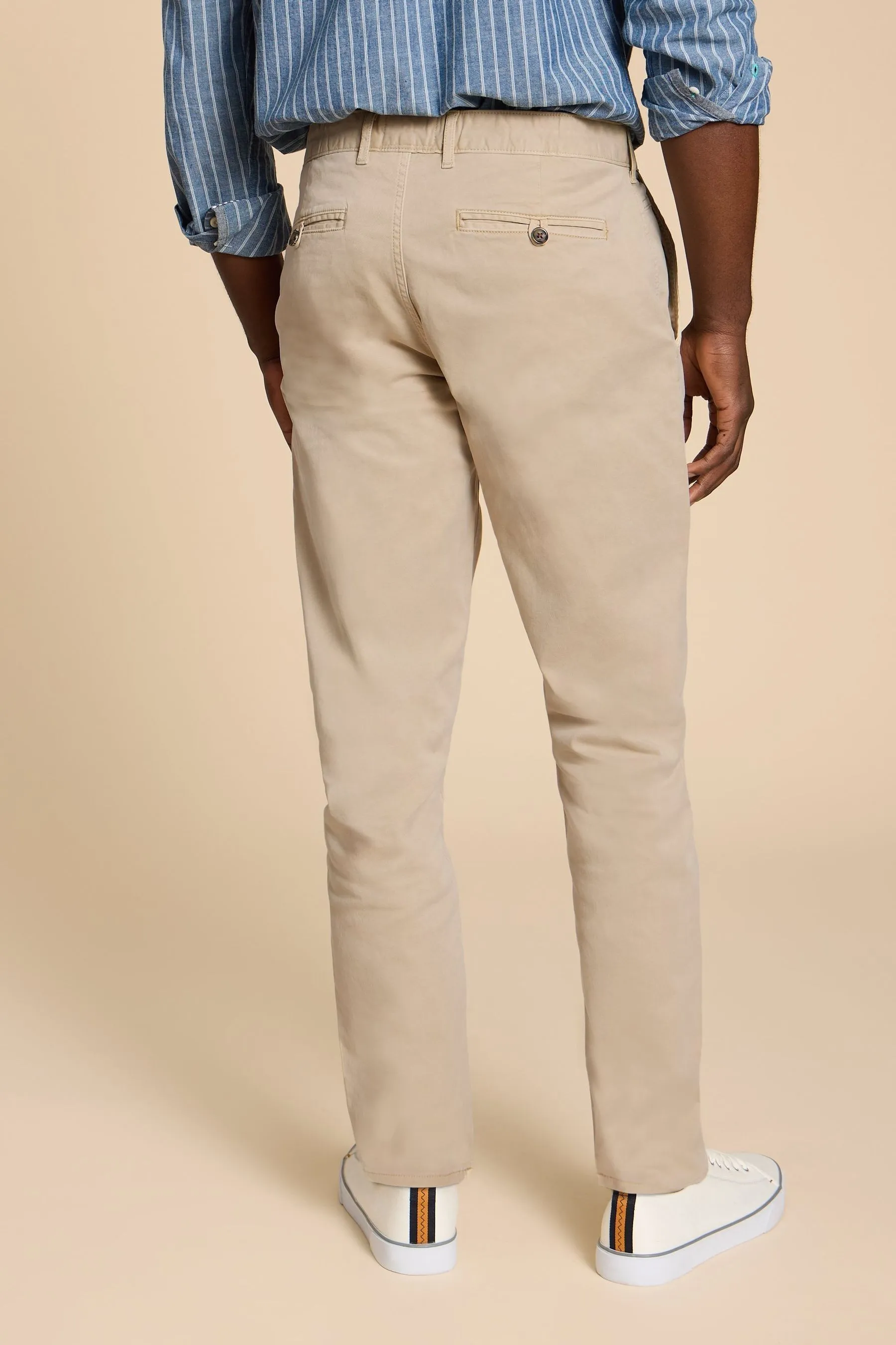 White Stuff - Sutton - Pantaloni chino in tessuto biologico