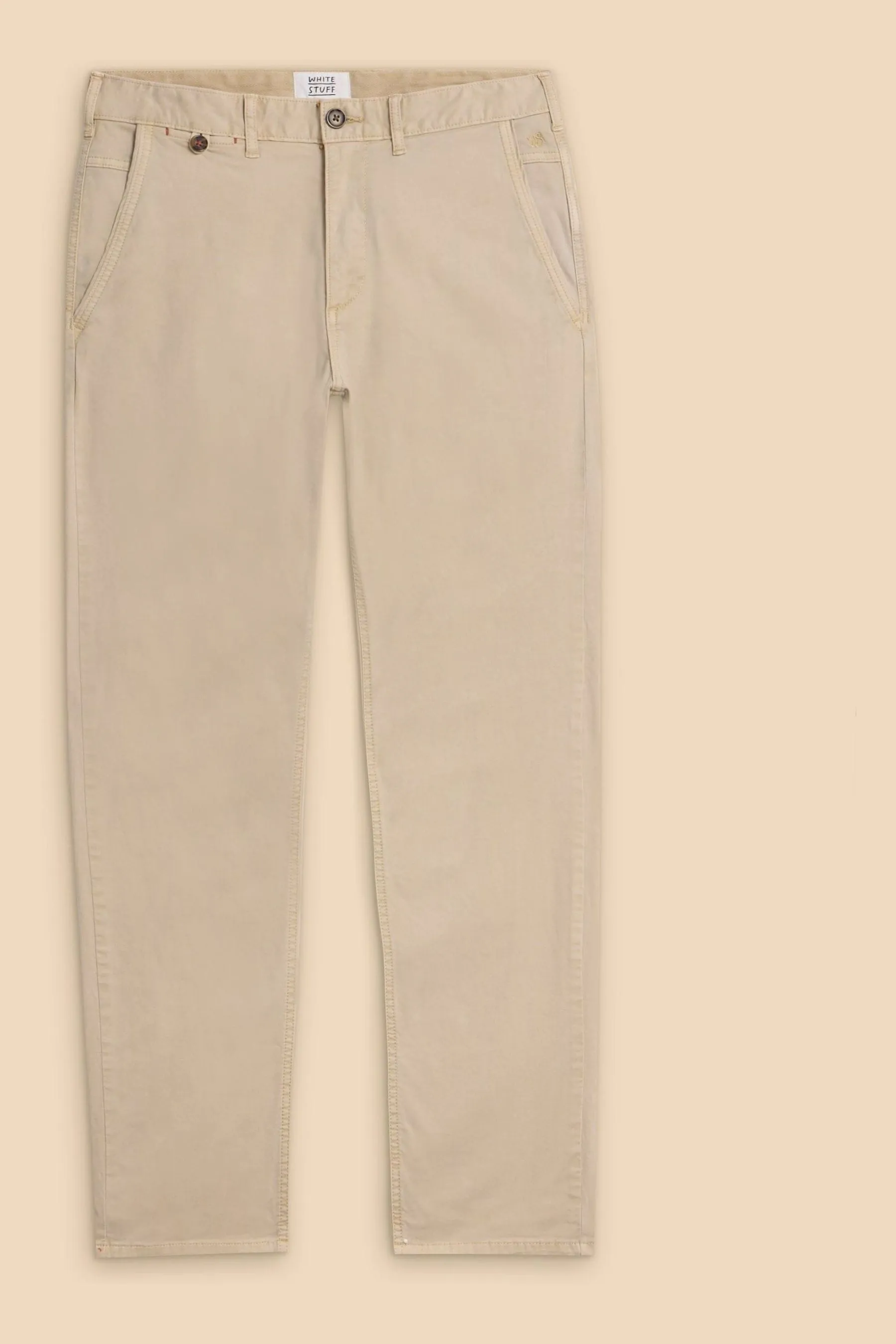 White Stuff - Sutton - Pantaloni chino in tessuto biologico