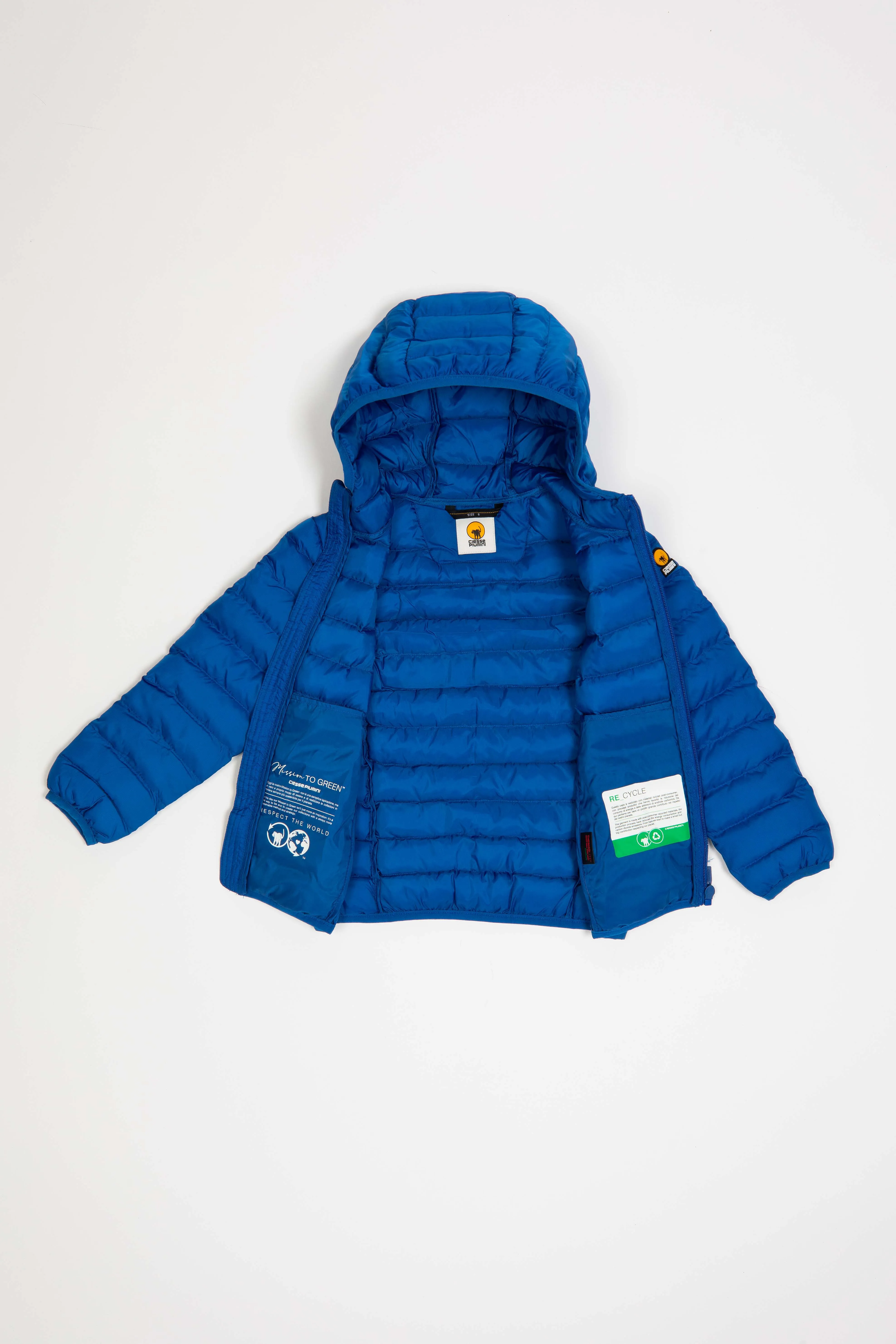 WILLY BOY – Piumino blu elettrico