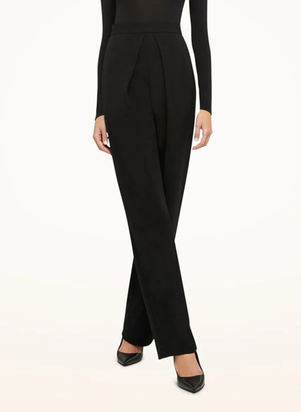 WOLFORD   Pantaloni palazzo | Nero