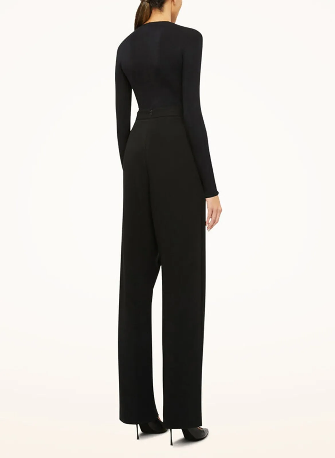  WOLFORD   Pantaloni palazzo | Nero
