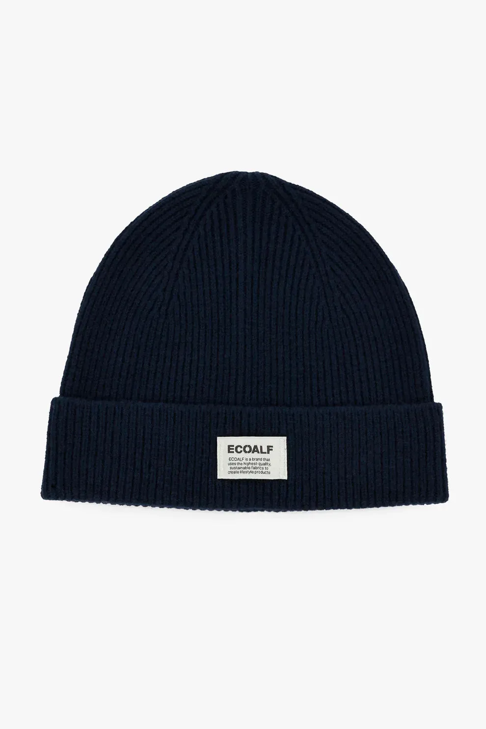Wool Hat with Ecoalf Logo / Blue