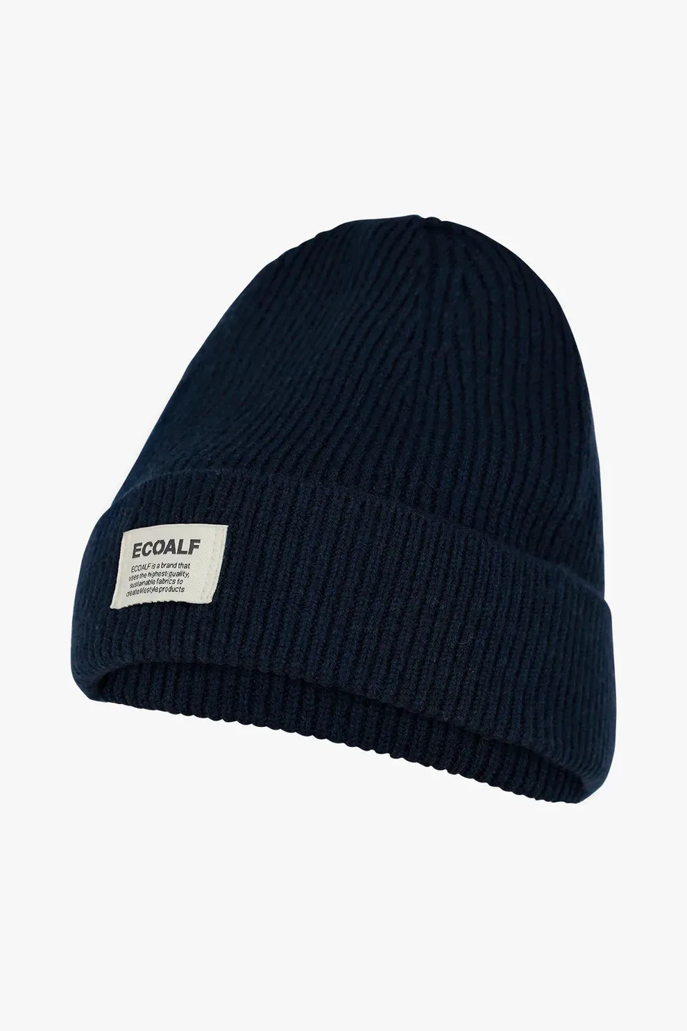 Wool Hat with Ecoalf Logo / Blue