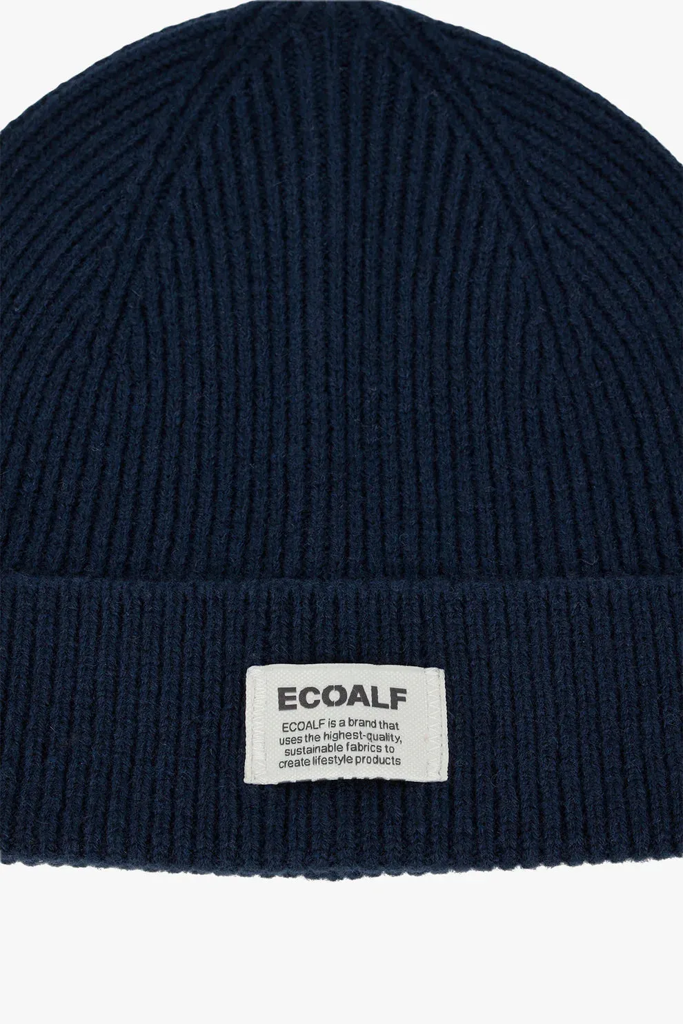 Wool Hat with Ecoalf Logo / Blue