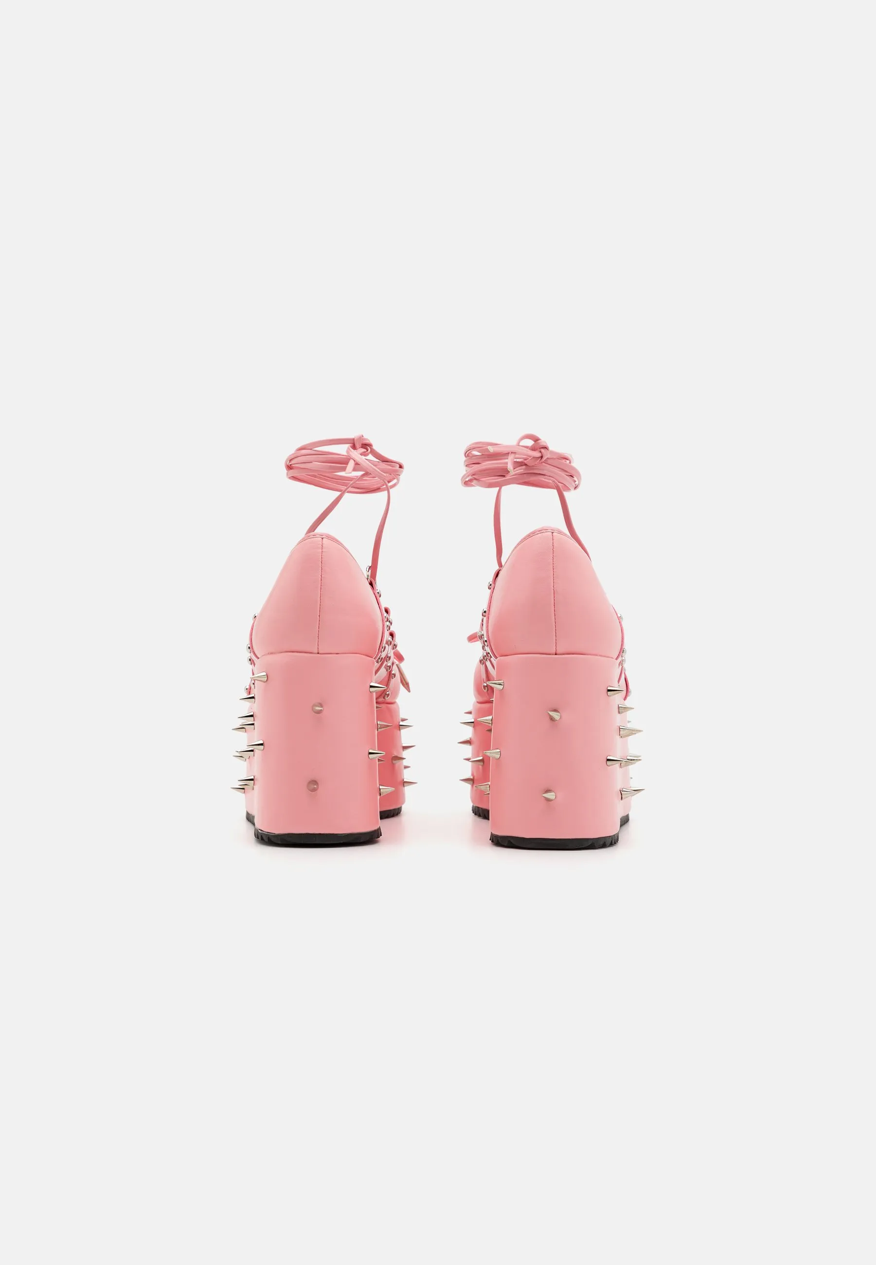 ZORINA LACE UP PLATFORM BALLET SHOES - Decolleté